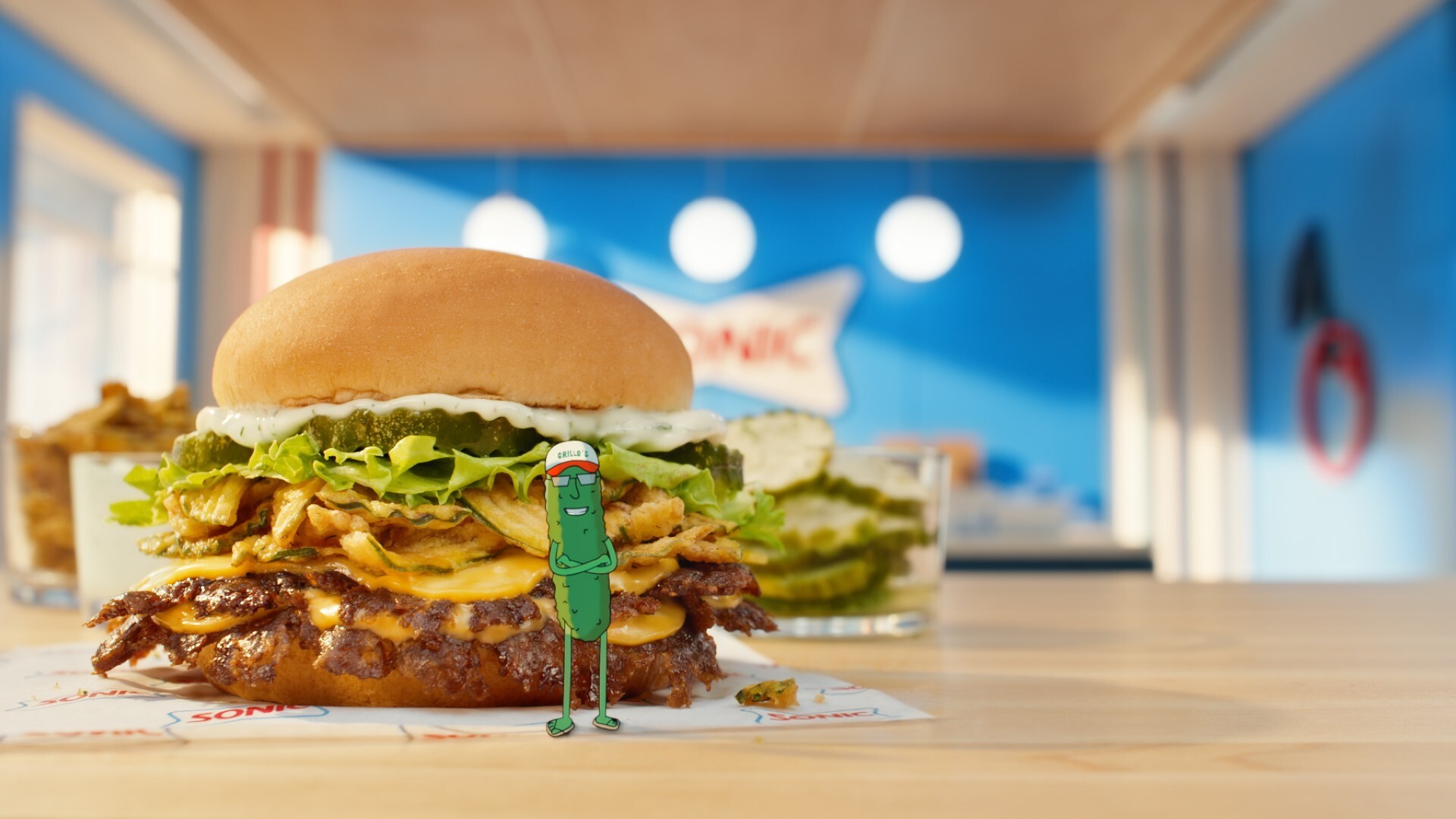 Sonic x Grillo’s Pickles – Work Of Art